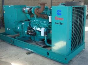 (1-17300) Cummins-Onan 300KW, DFCB-3370540, Digital año=1999 motor NTA-855, 6 Cyl. con 3,480 horas S=D990901605