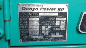 Denyo 25KVA 003, 2,078 horas